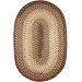 Rhody Easy Living Taupetone EL33 8 ft. X 11 ft. Oval Braided Rug
