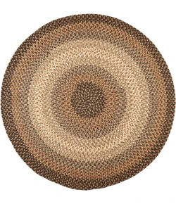 Rhody Easy Living Taupetone EL33 10 ft. X 10 ft. Round Braided Rug