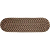 Rhody Easy Living Taupetone EL33 8 in. X 28 in. Stair Tread Set-of-13 Braided Rug