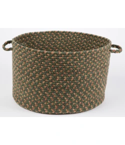 Rhody Easy Living Herb Garden EL63 18 in. X 12 in. Basket Braided Rug