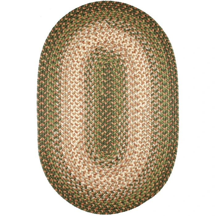 Rhody Easy Living Herb Garden EL63 3 ft. X 5 ft. Oval Rug