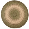Rhody Easy Living Herb Garden EL63 10 ft. X 10 ft. Round Braided Rug