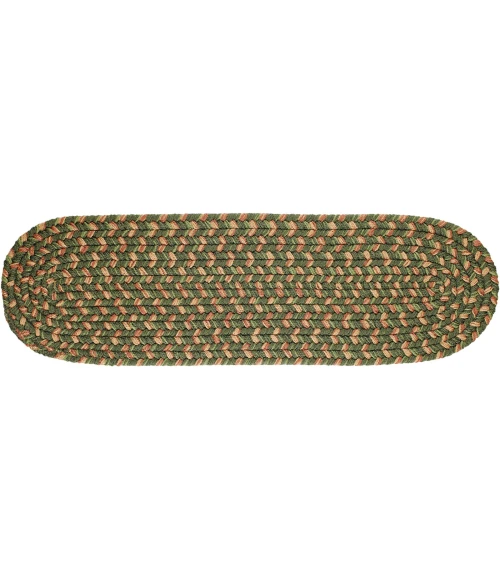 Rhody Easy Living Herb Garden EL63 8 in. X 28 in. Stair Tread Set-of-13 Rug