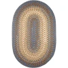 Rhody Easy Living Blue Lake EL93 3 ft. X 5 ft. Oval Braided Rug