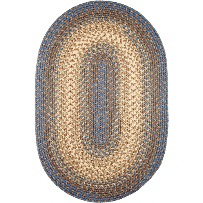 Rhody Easy Living Blue Lake EL93 2 ft. X 3 ft. Oval Rug