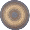 Rhody Easy Living Blue Lake EL93 10 ft. X 10 ft. Round Braided Rug