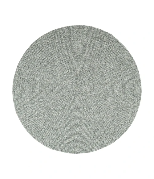 Rhody Elegance Dusty Sage EG22 4 ft. X 4 ft. Round Rug