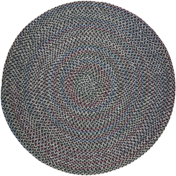 Rhody Katie Navy KA13 8 ft. X 8 ft. Round Rug