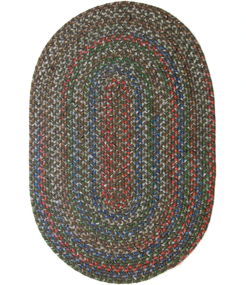 Rhody Katie Dk Taupe KA23 7 ft. X 9 ft. Oval Rug