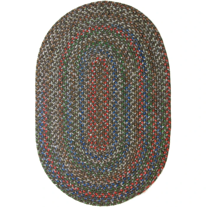 Rhody Katie Dk Taupe KA23 7 ft. X 9 ft. Oval Rug