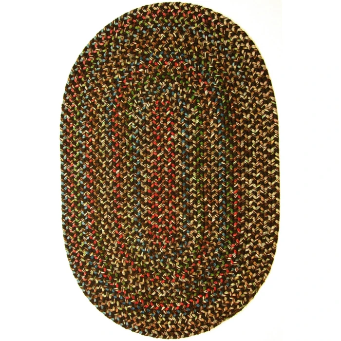 Rhody Katie Brown KA33 3 ft. X 5 ft. Oval Rug