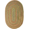 Rhody Katie Camel KA53 10 ft. X 13 ft. Oval Braided Rug