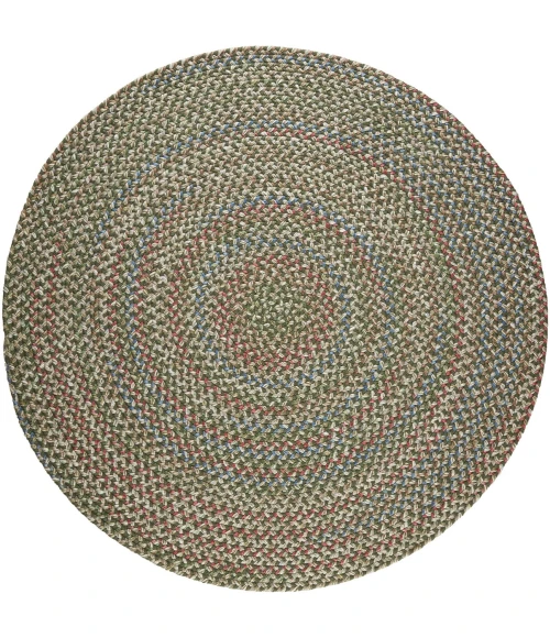 Rhody Katie Sage KA63 6 ft. X 6 ft. Round Rug