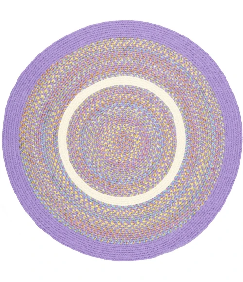 Rhody Kids' Isle Violet KI15 8 ft. X 8 ft. Round Rug