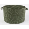 Rhody Manhattan Greenmarket MA24 18 in. X 12 in. Basket Braided Rug