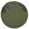 Rhody Manhattan Greenmarket MA24 15 in. X 15 in. Chair Pad Set-of-4 Braided Rug