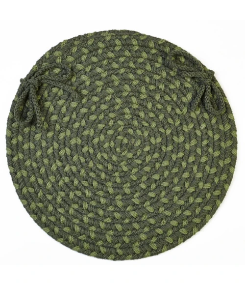 Rhody Manhattan Greenmarket MA24 15 in. X 15 in. Chair Pad Rug