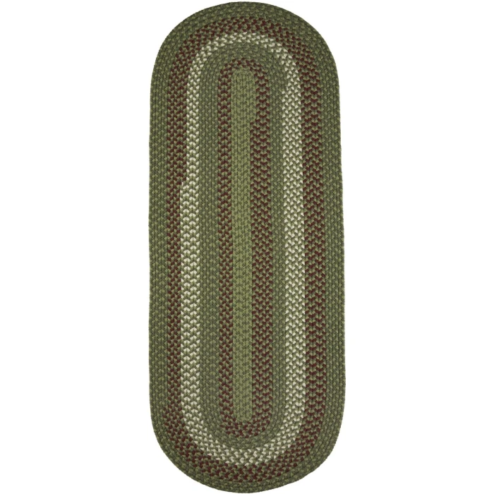 Rhody Manhattan Greenmarket MA24 2 ft. X 6 ft. Oval Runner Rug