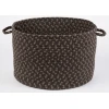 Rhody Manhattan Velvet MA34 18 in. X 12 in. Basket Braided Rug