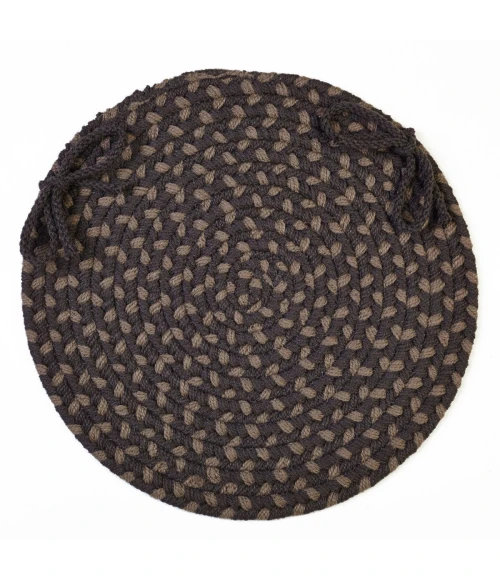 Rhody Manhattan Velvet MA34 15 in. X 15 in. Chair Pad Set-of-4 Rug