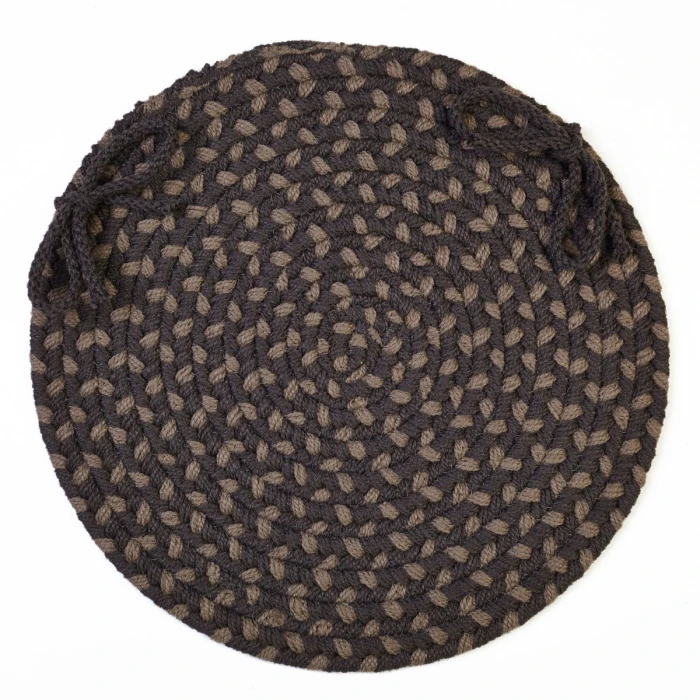 Rhody Manhattan Velvet MA34 15 in. X 15 in. Chair Pad Set-of-4 Rug