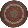 Rhody Manhattan Velvet MA34 10 ft. X 10 ft. Round Braided Rug