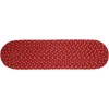 Rhody Manhattan Red Brick MA44 8 in. X 28 in. Stair Tread Braided Rug