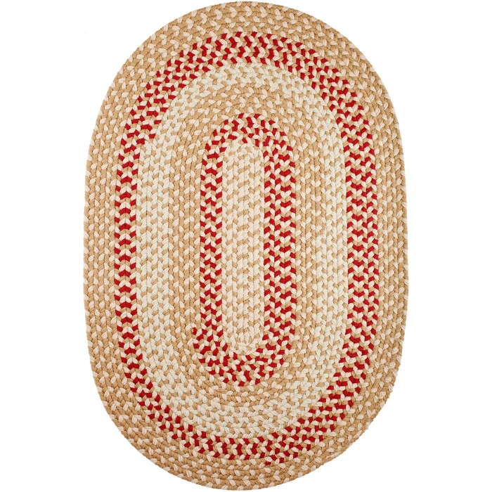 Rhody Manhattan Natural MA54 8 ft. X 11 ft. Oval Rug