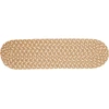 Rhody Manhattan Natural MA54 8 in. X 28 in. Stair Tread Braided Rug