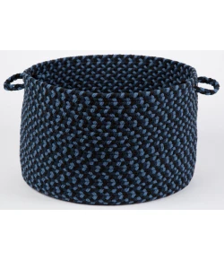 Rhody Mayflower Old Glory MF13 18 in. X 12 in. Basket Braided Rug