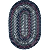 Rhody Mayflower Old Glory MF13 3 ft. X 5 ft. Oval Braided Rug