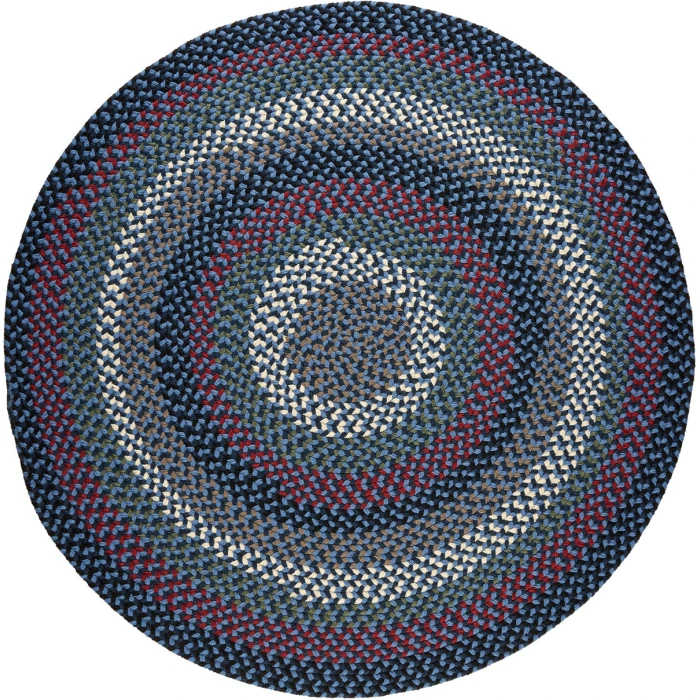 Rhody Mayflower Old Glory MF13 6 ft. X 6 ft. Round Rug