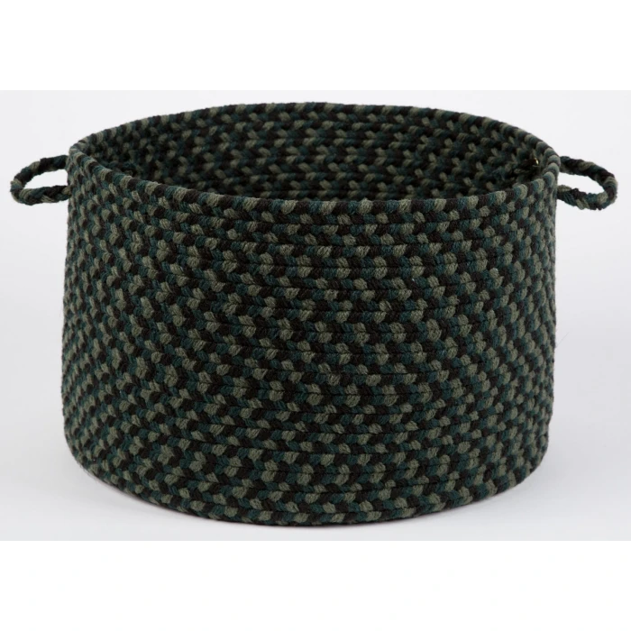 Rhody Mayflower Verdant / Spruce MF23 18 in. X 12 in. Basket Rug
