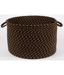 Rhody Mayflower Sangria MF43 18 in. X 12 in. Basket Braided Rug