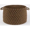 Rhody Mayflower Natural Earth MF53 18 in. X 12 in. Basket Braided Rug