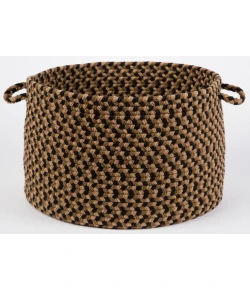 Rhody Mayflower Natural Earth MF53 18 in. X 12 in. Basket Braided Rug