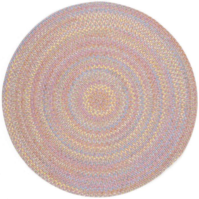 Rhody Playtime Pink PT08 6 ft. X 6 ft. Round Rug