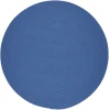 Rhody Solid Poly French Blue S052 8 ft. X 8 ft. Round Braided Rug