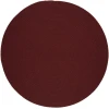 Rhody Solid Wool Red Wine S157 4 ft. X 4 ft. Round Braided Rug
