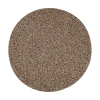 Rhody Sandi Brown SA38 6 ft. X 6 ft. Round Braided Rug