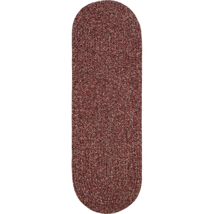 Rhody Sandi Sangria SA48 2 ft. X 8 ft. Oval Runner Rug