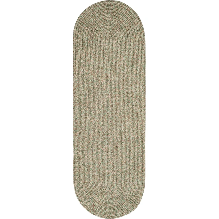 Rhody Sandi Bayleaf SA68 2 ft. X 8 ft. Oval Runner Rug