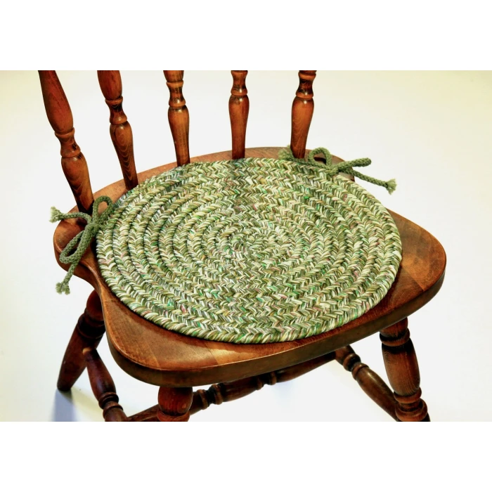 Rhody Sandi Bayleaf SA68 15 in. X 15 in. Chair Pad Set-of-4 Rug