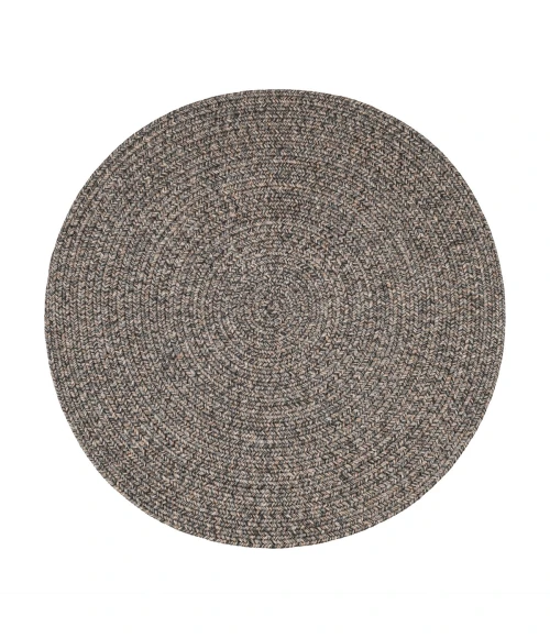 Rhody Sandi Graphite SA88 8 ft. X 8 ft. Round Rug