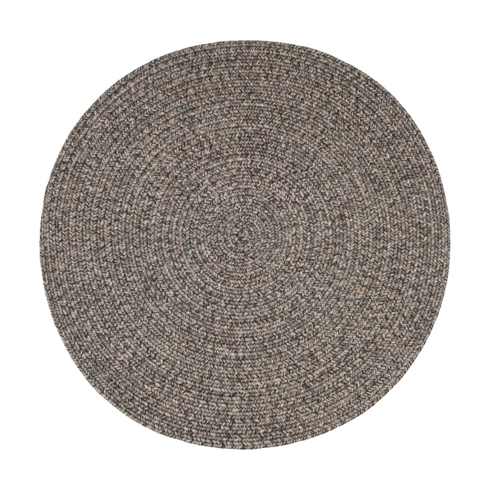 Rhody Sandi Graphite SA88 4 ft. X 4 ft. Round Rug