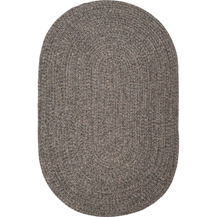 Rhody Sandi Graphite SA88 7 ft. X 9 ft. Oval Rug