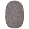 Rhody Sandi Denim SA98 7 ft. X 9 ft. Oval Braided Rug