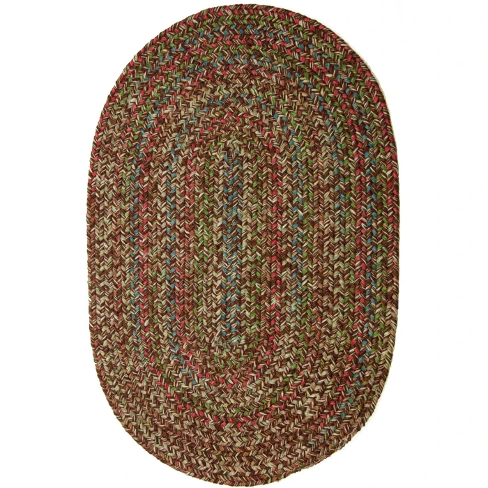 Rhody Sophia Brown SO35 4 ft. X 6 ft. Oval Rug