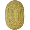 Rhody Sophia Sand Natural SO55 7 ft. X 9 ft. Oval Braided Rug
