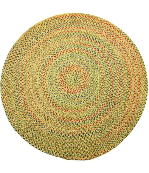 Rhody Sophia Sand Natural SO55 6 ft. X 6 ft. Round Rug